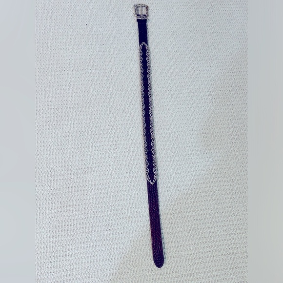 Brighton Brown Belt Size Small - Picture 2 of 6